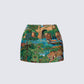 Viola Tapestry A-Line Mini Skirt