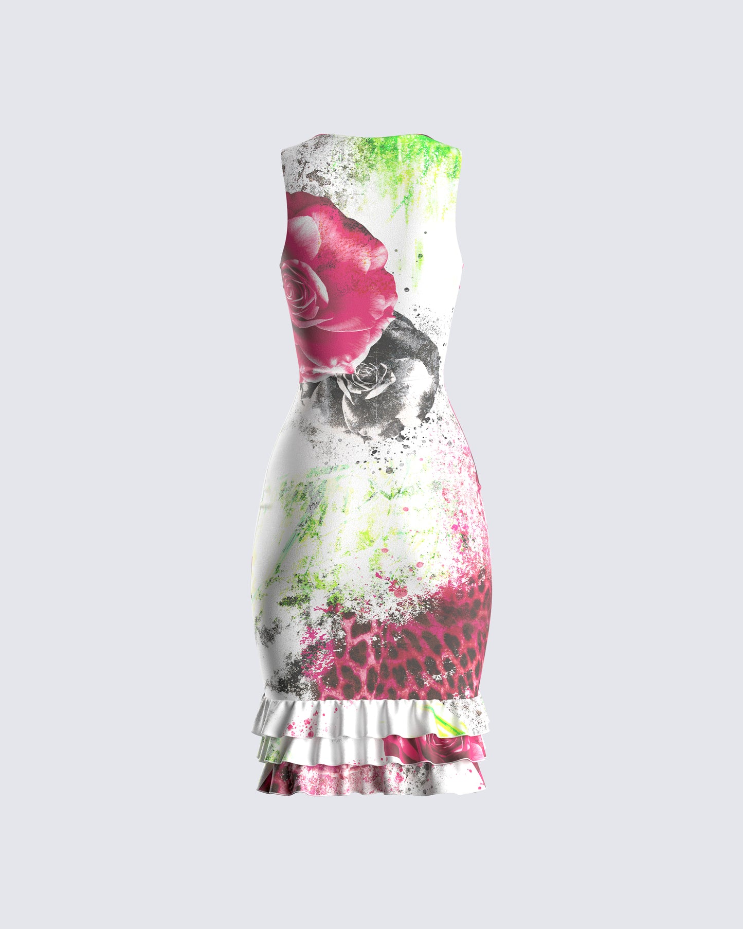 Clarice Floral Print Dress