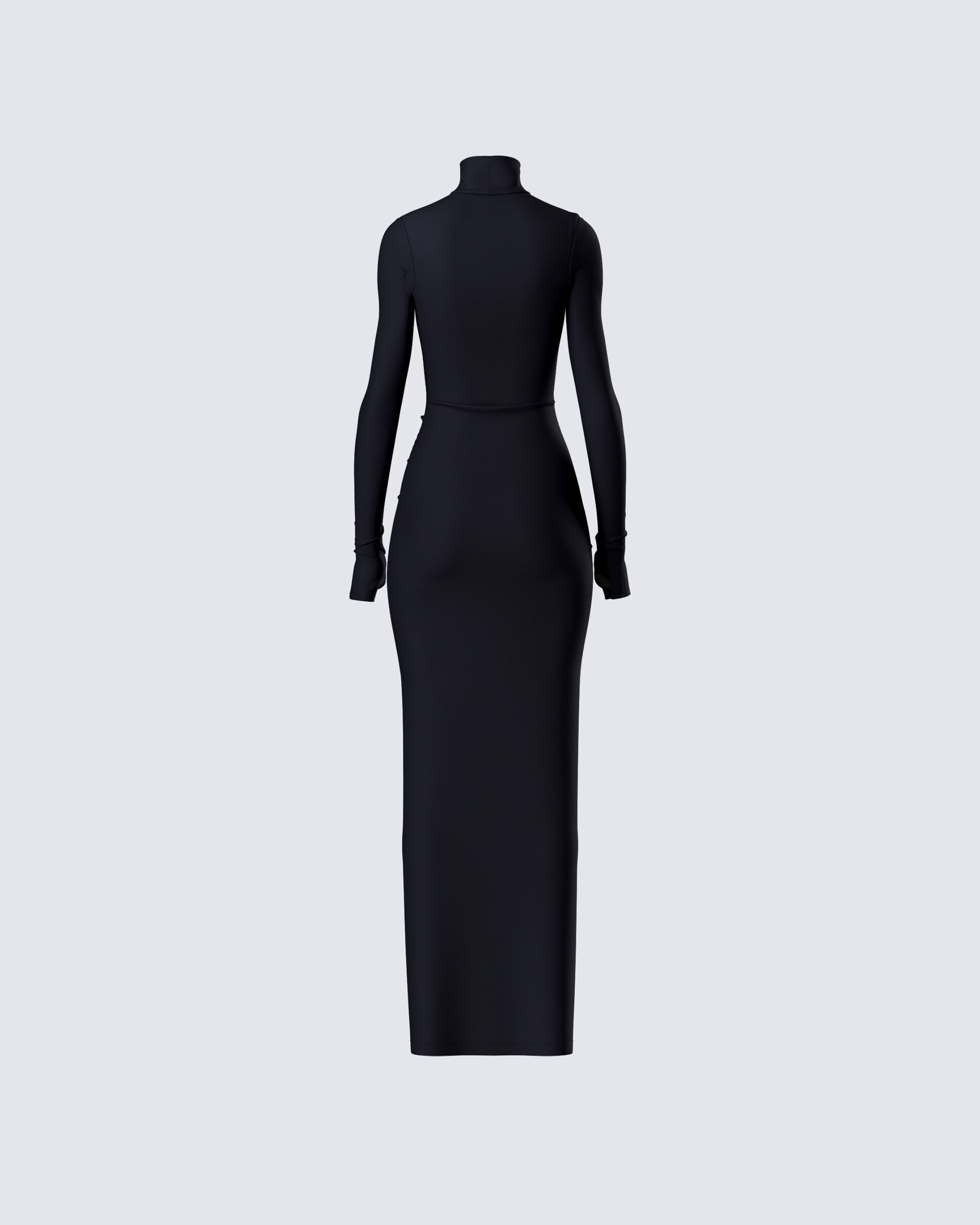black maxi sheath dress One Step Ahead