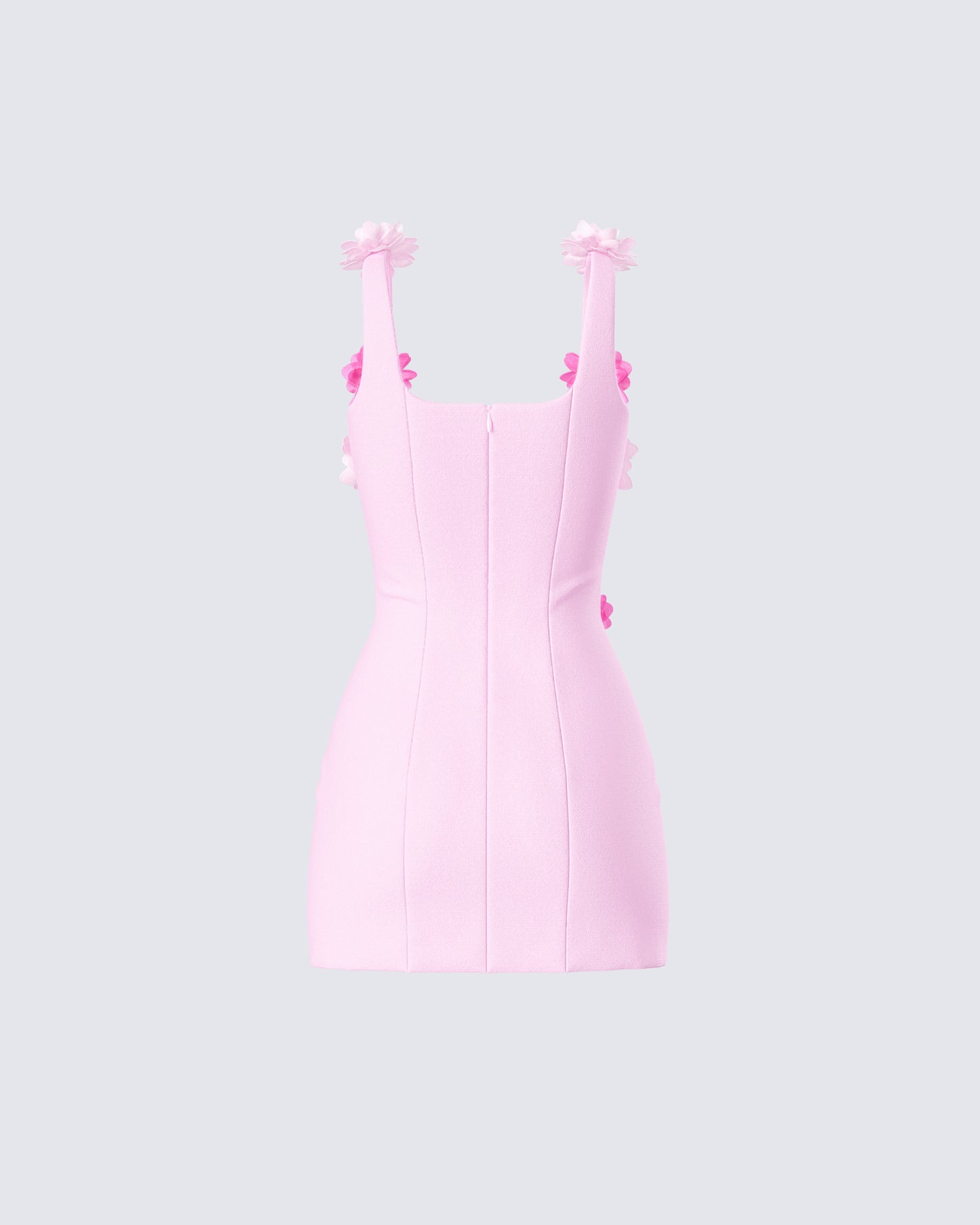 Aisling Pink Rosette Mini Dress