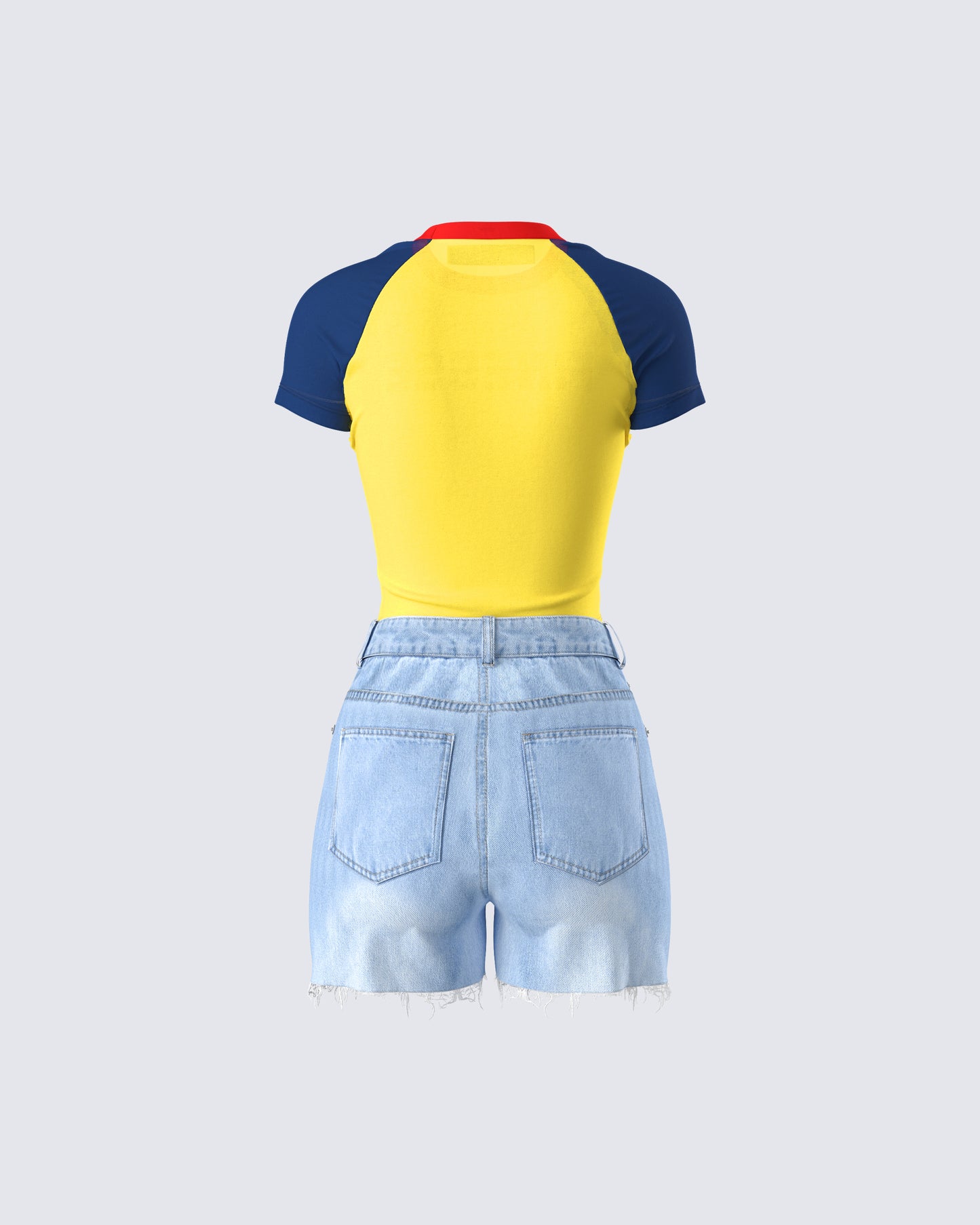 Amber Denim Set