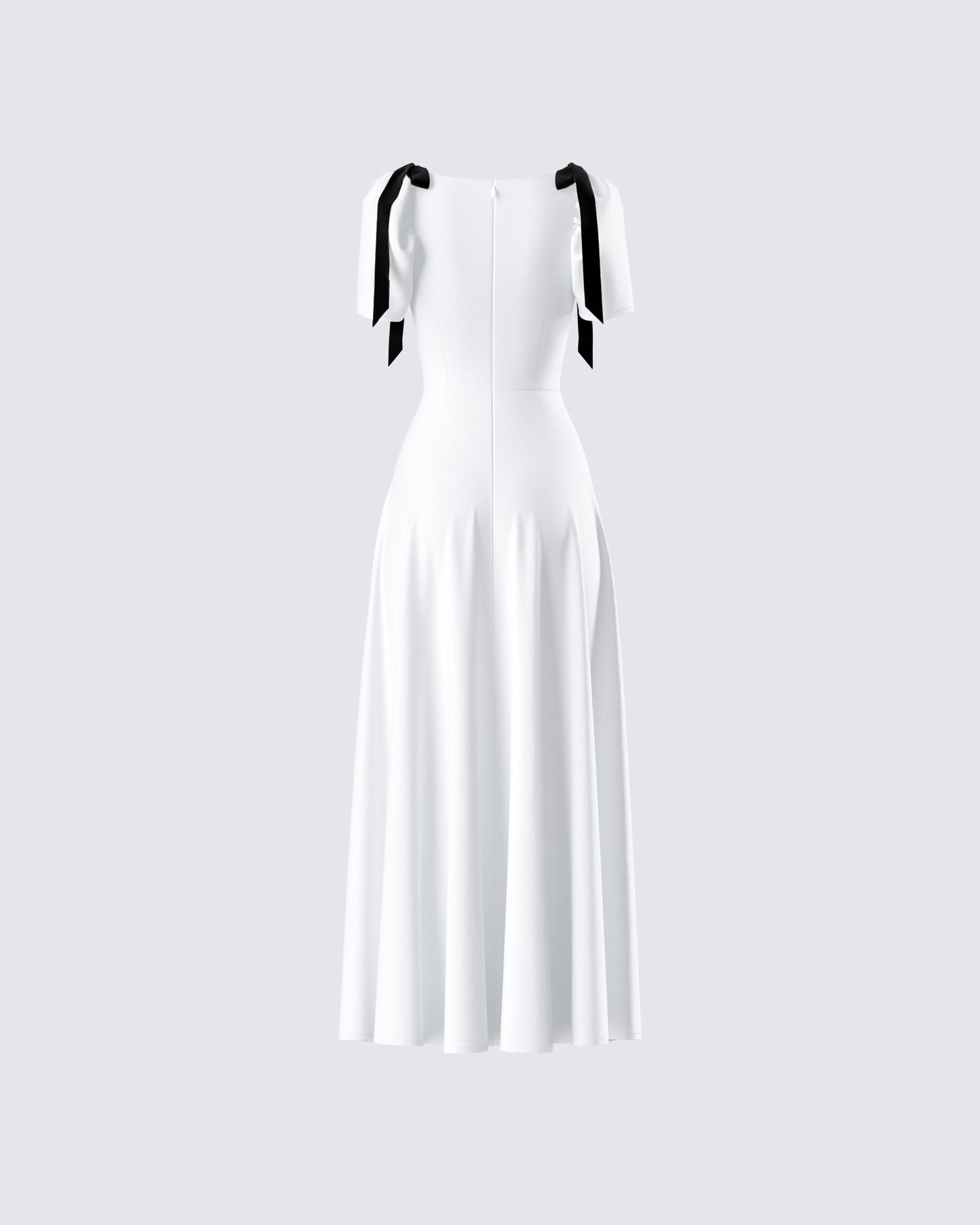 Braelyn White Maxi Dress