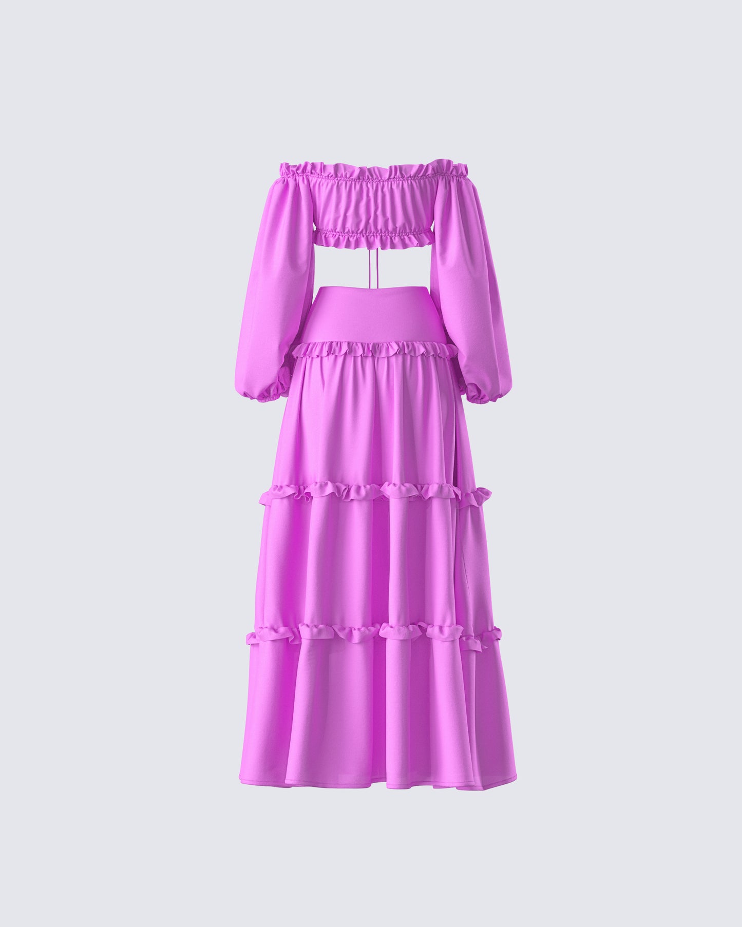 Fabiana Lilac Maxi Set