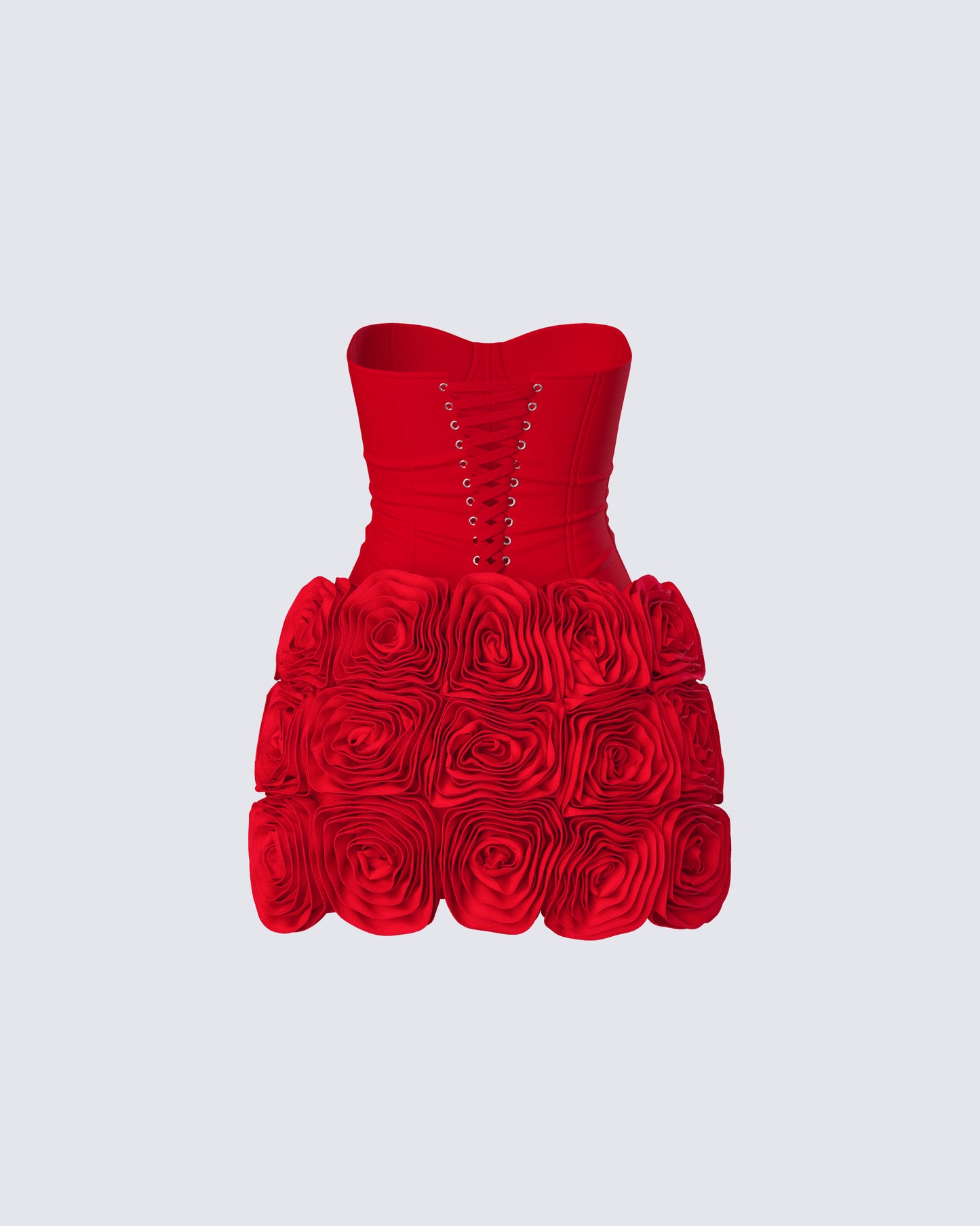 Tayah Red Rosette Set