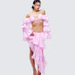 Skipper Pink Ruffle Set - back view