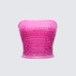 Luminosa Pink Hotfix Tube Top product front
