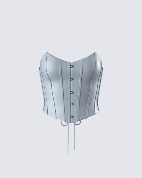 corset fit tops　灰黒 4_0e0cfe22-fe02-44c3-83a0-