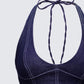 Harley Blue Denim Halter Top