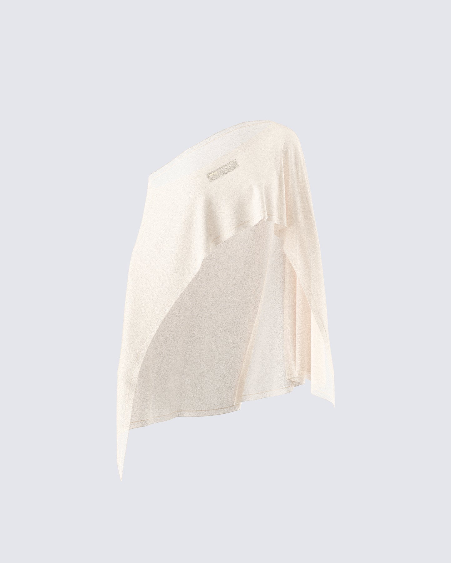 Zoella Ivory Off Shoulder Poncho