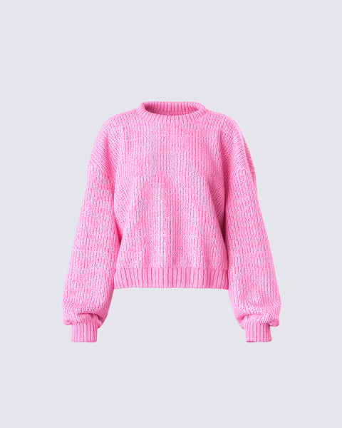 ÉPINE PARIS big knit pink ÉPINE PARIS knit pink | épine