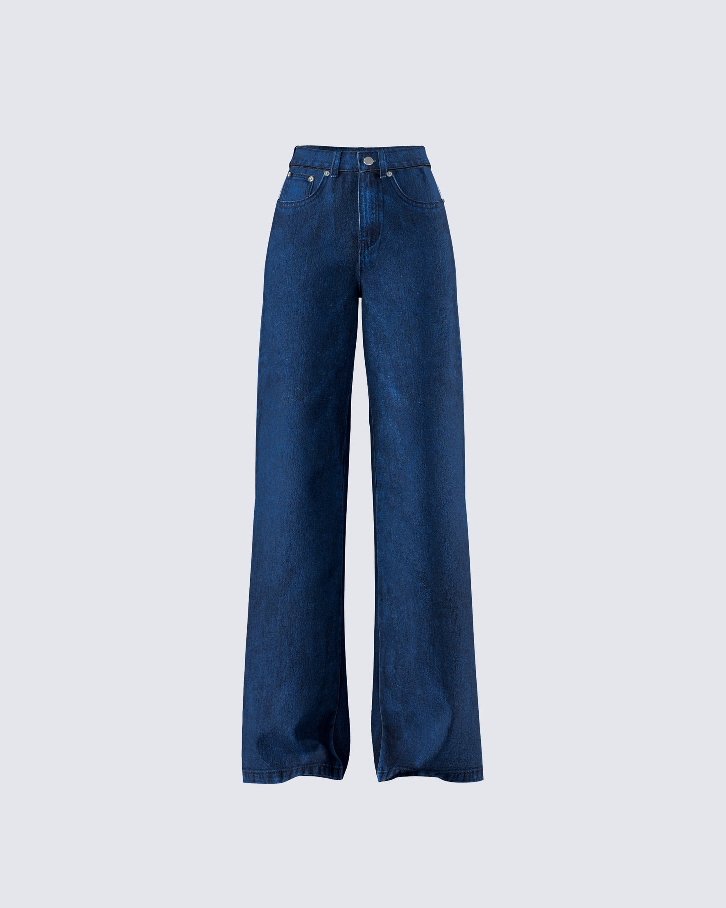 Nia High Waisted Dark Blue Jean