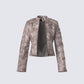 Nevelle Sage Wash Faux Leather Jacket