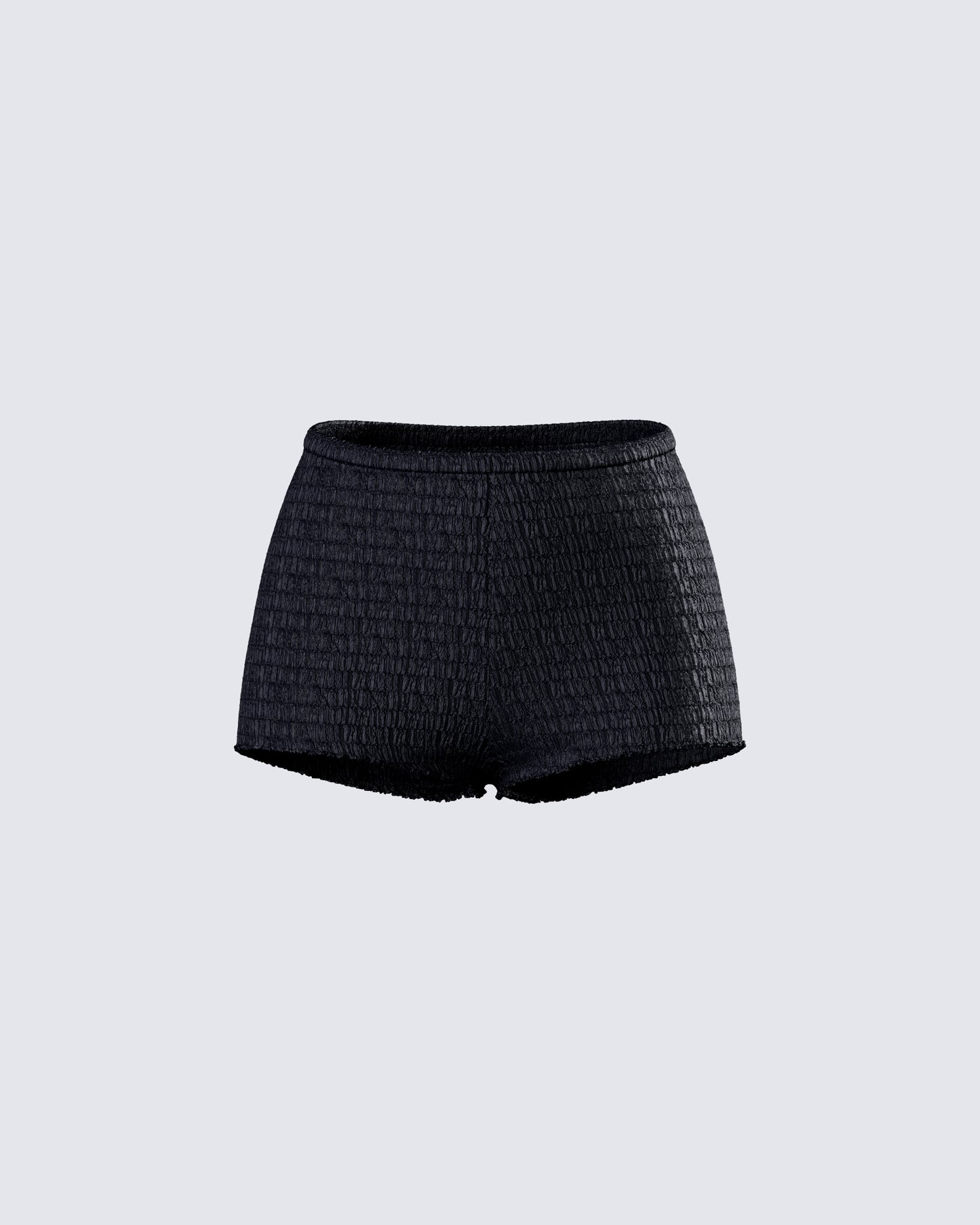 Imelda Black High Waist Short