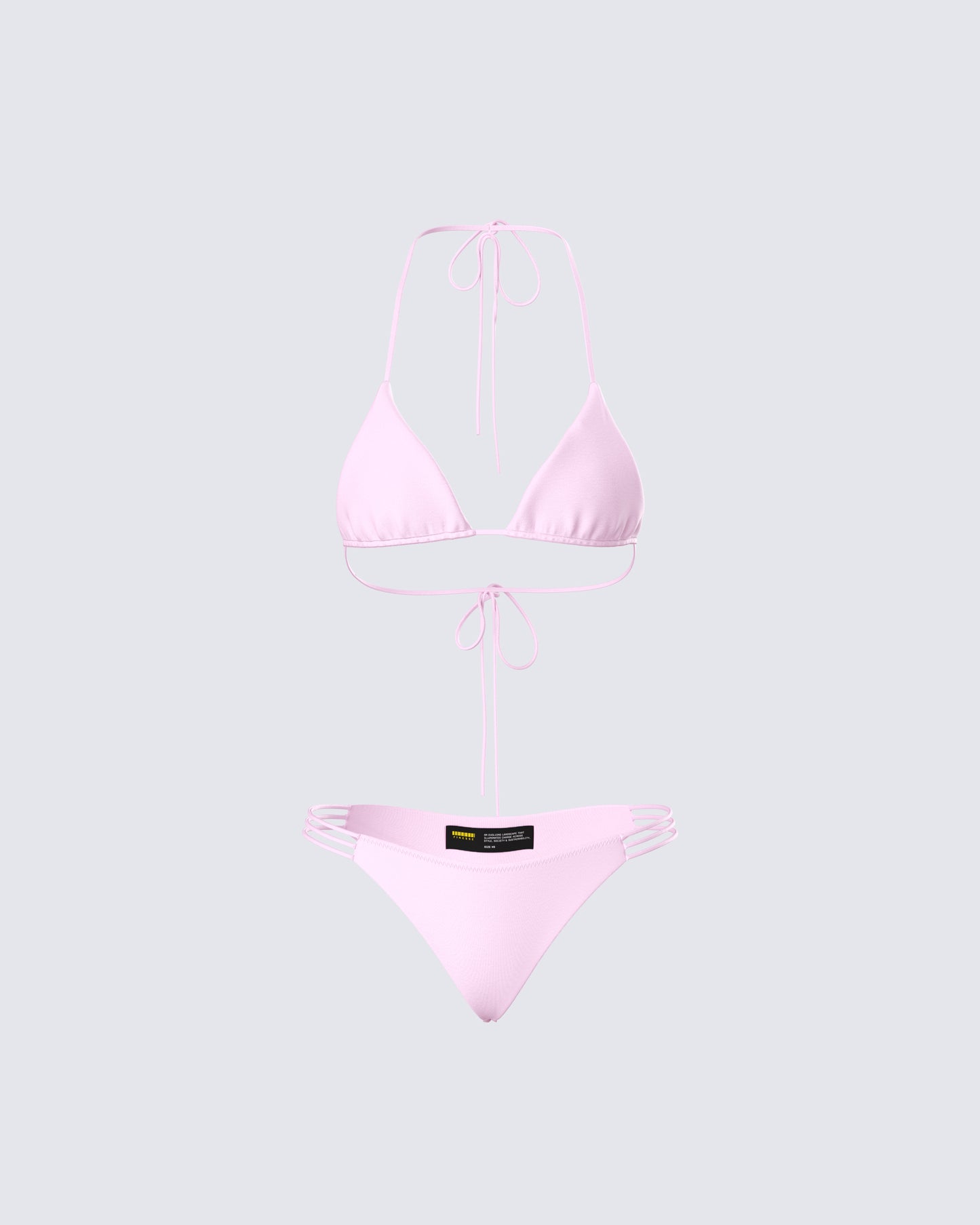 Halsey Pink Bikini Set