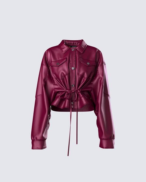 【再販なし】ORO Buffing leather piping blouson inhzoy Womens Patent Leather Wetlook Jacket Lapel Motorcycle