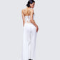 Women's white top alternate angle – FINESSE
