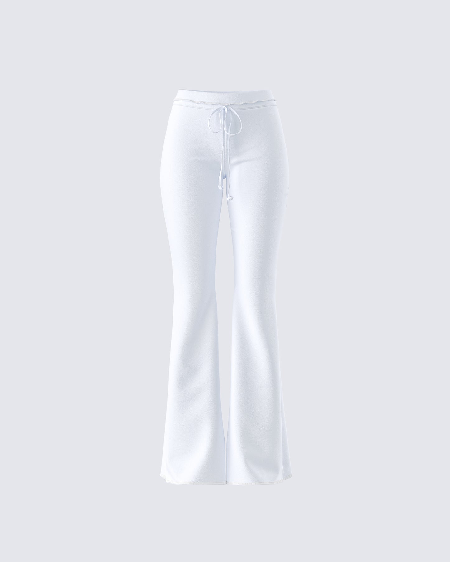 Anahita White Flared Pant