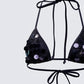 Zumi Black Sequin Minikini Top