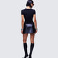 Drea Black Leather Set  