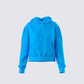 Yamuna Blue Fleece Hoodie