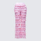 Senara Pink Ruffle Tier Pant product front