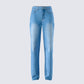 Ahmeira Blue Denim Jean