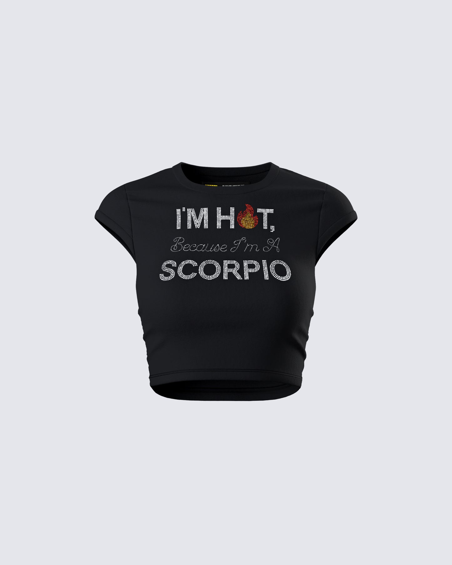 Haven Black Scorpio Graphic Top