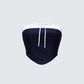 Piper Navy Pinstripe Corset Top product front