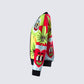 Cyrielle Multi Pop Art Sweater Knit Cardigan