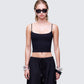 Soleia Black Cami Top