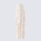 Zana Cream Tiered Ruffle Maxi Skirt