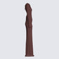 Landis Brown Knit Maxi Dress