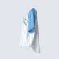 Kaomi Baby Blue Baseball Top