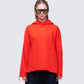 Aaralyn Red Distressed Hoodie