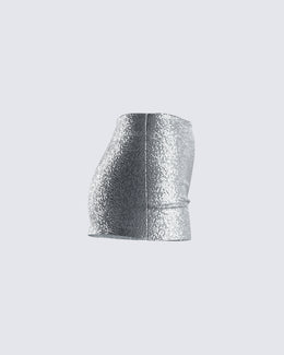 Candace Silver Sequin Mini Short – FINESSE