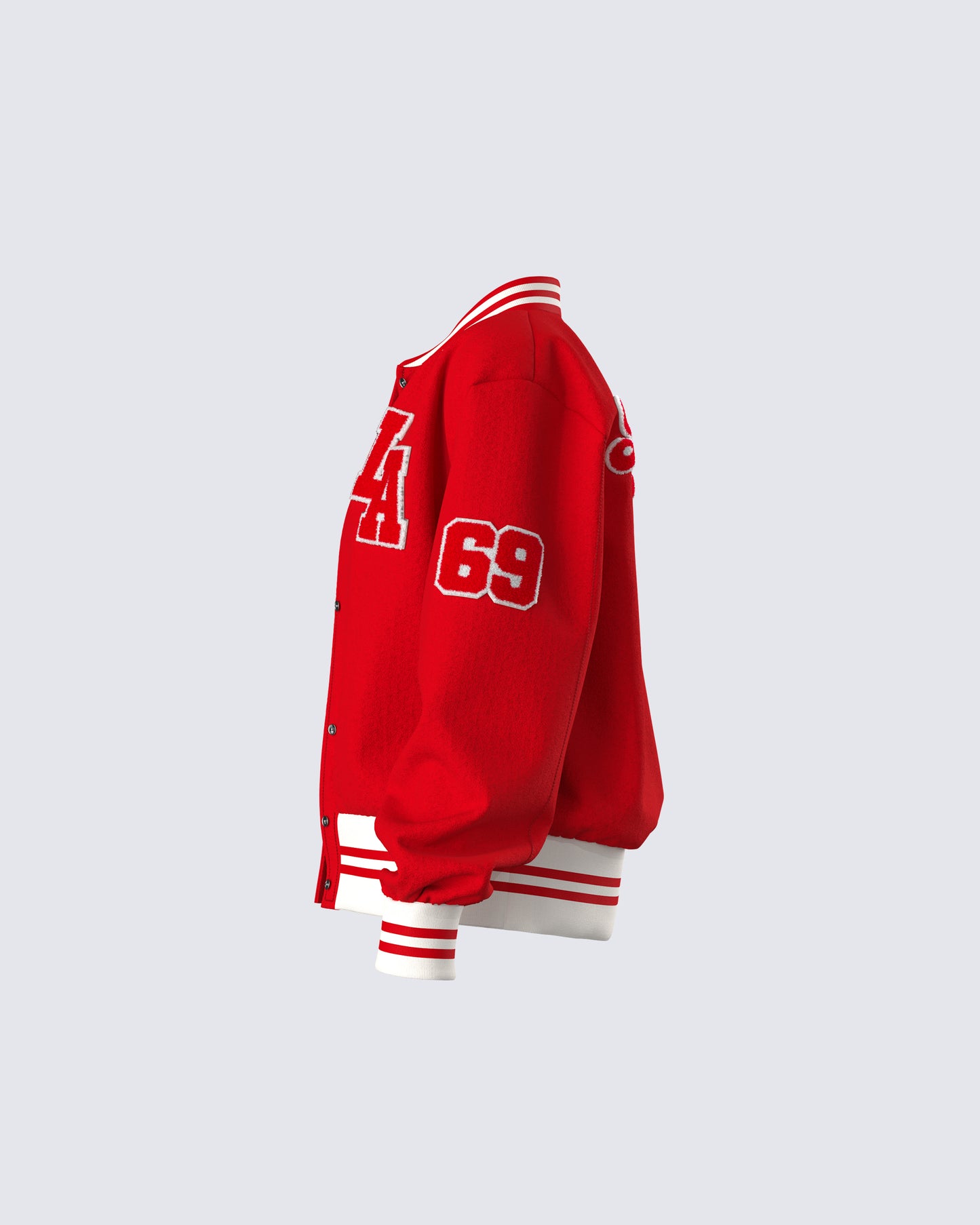 Palmer Red Varsity Jacket