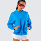 Yamuna Blue Fleece Hoodie