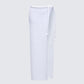 Azra Ivory Braid Waist Maxi Skirt product front
