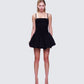 Hadley Black Bubble Mini Dress