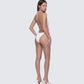 Leticia White Jersey Bodysuit