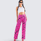 E Captivated Cow Printed Pants