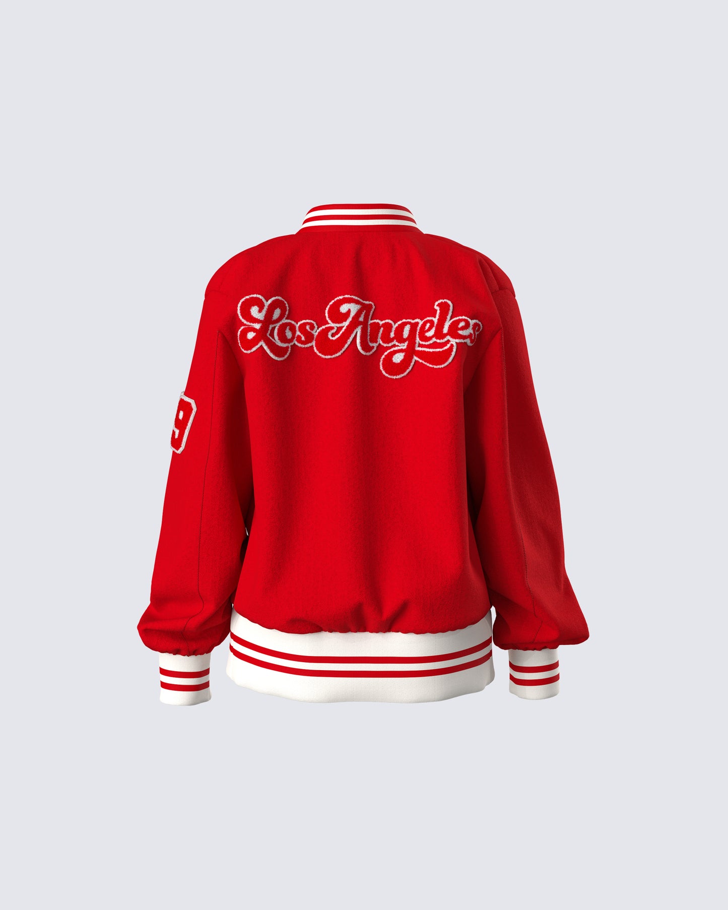 Palmer Red Varsity Jacket