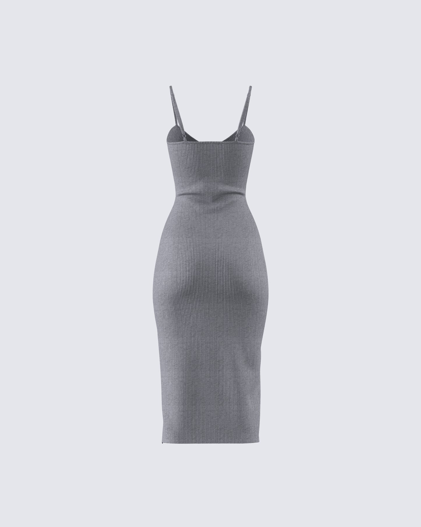 ribbed midi bodycon dress Reiss Ribbed Bodycon Midi Dress in Brown