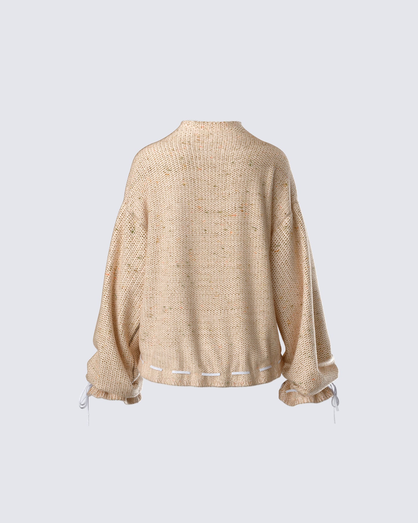 Roxane Muilti Coloured Hem Detailed Knit Jumper