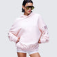 Azariah Stone Oversized Hoodie Top