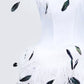 Meadow White Feather Backless Mini Dress
