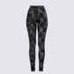 Miriam Black Lace Fitted Legging