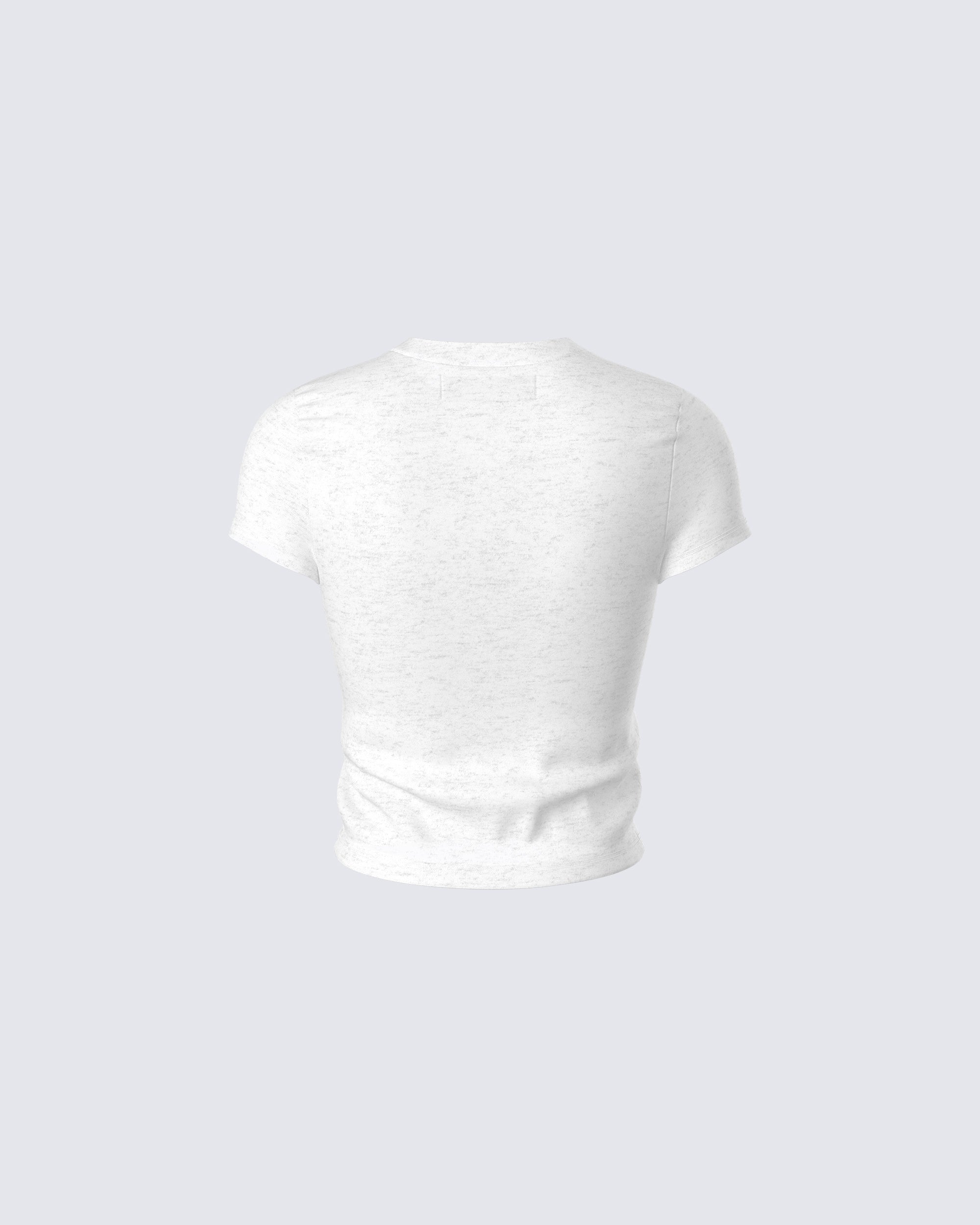 White jersey hot sale shirt