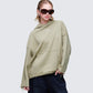 Aaralyn Green Distressed Hoodie