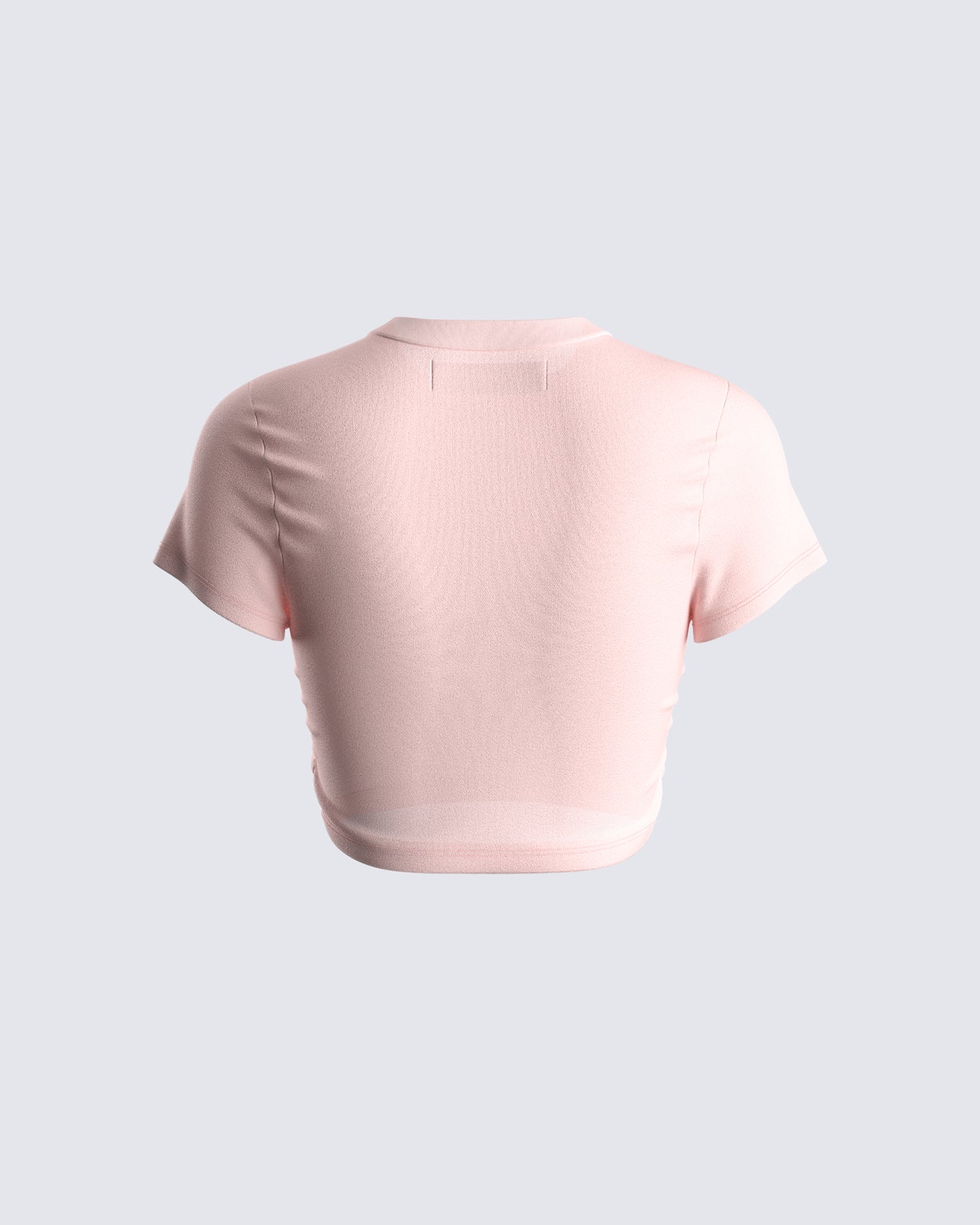 Imaan Pink Jersey Graphic Top